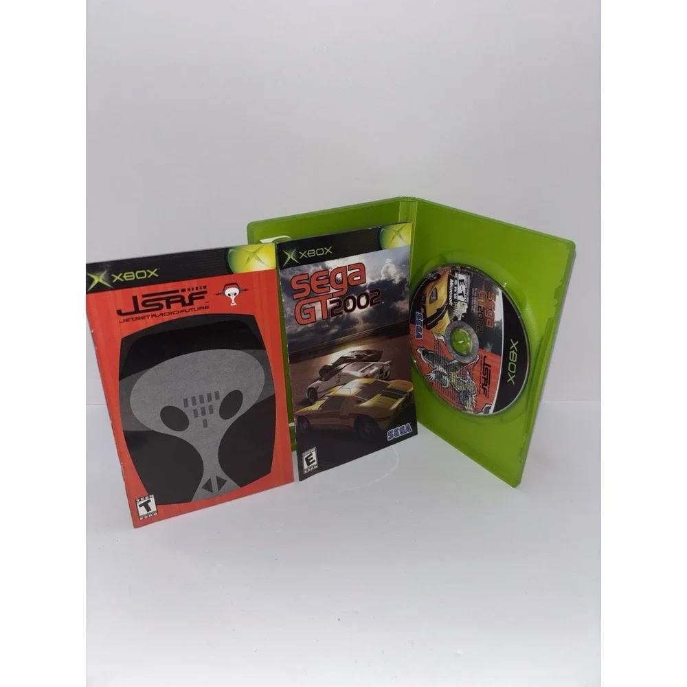 JSRF Jet Set Radio Future & Sega GT 2002 Original Microsoft Xbox ~ Complete! CIB